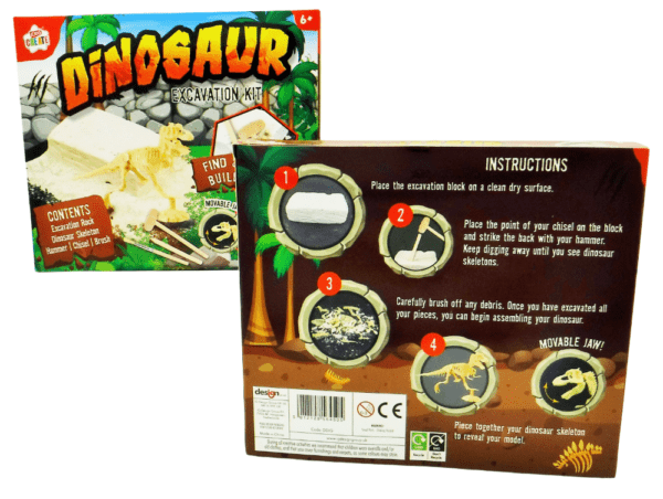 dinosaur excavation kit